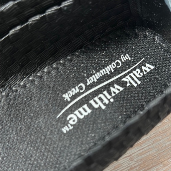 NEW in box Coldwater Creek walk with me Black Woven Slip-On Shoes - Picture 4 of 7